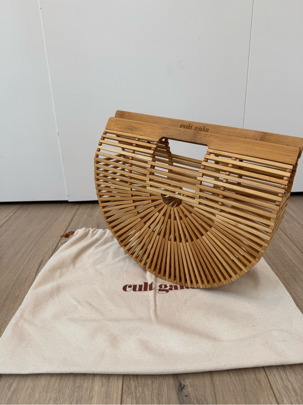 Cult Gaia Bamboo Ark Bag - Small